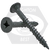 #8 x 2-1/4" Cement Board Screws, Combo Drive Flat Head, Sharp Point, Zinc Cr+6 Green Coating-1500 Hrs, Qty 2000