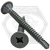#8 x 1-5/8" Cement Board Screws, Combo Drive Flat Head, SDS, Zinc Cr+6 Green Coating-1500 Hrs, Qty 4000