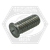 #10-32 x 3/4" Flanged Capacitor Discharge (Cd) Stud, Stainless Steel, Qty 5000