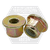 M6-1.00 Nylon Flange Lock Nuts, Non-Serrated, Metric Class 8, Zinc-Yellow Cr+6, Coarse (UNC), DIN 6926, Qty 3000