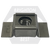 5/16"-18 Retainer Weld Nut, Qty 500