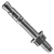 3/8"-16 x 6 1/2" Wedge Anchors, Ultrawedge, Zinc Cr+3, ICC Cracked and Uncracked Concrete Miami Dade Approved, Qty 50