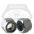 9/16"-12 Nylon Insert Lock Nuts, NTU (Thin-Heavy), Grade N2 (A), Zinc Cr+3, UNC Coarse, Low Carbon Steel, Qty 100