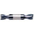Alfa Tools DEC66839AL 1/8 x 1/8 2 Flute Double End Center Cutting Altin Carbide End Mill