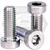 M5-0.80 x 12 mm Low Head Socket Cap Screws, 18-8 Stainless Steel A2, Full Thread, Coarse (UNC), Qty 100