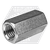 M16-2.00 x 48 mm Hex Coupling Nuts, 316 Stainless Steel A4-70, Qty 25