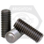 5/16"-24 x 5/16" Socket Set Screws, Oval Point, Black Oxide, Fine (UNF), Alloy Steel, Qty 100
