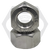 1 1/4"-7 Heavy Hex Nuts, 316 Stainless Steel, Coarse (UNC), Qty 10