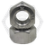 1 1/4"-8 Heavy Hex Nuts, 316 Stainless Steel, Coarse (UNC), Qty 10