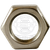 1"-14 Hex Nuts Jam UNS 18-8 Stainless Steel A2, Qty 50