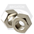 1 1/8"-8 Heavy Hex Nuts, 8UN, 18-8 Stainless Steel A2, Qty 10