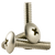#10-32 x 3/4" Machine Screws, Slotted Truss Head, 18-8 Stainless Steel A2, Full Thread, Coarse (UNC), Qty 500