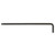 Klein Tools BL2 .05-Inch Hex Key, L-Style Ball-End