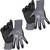 Klein Tools 60583 Knit Dipped Gloves, Cut Level A2, Touchscreen, Small, 2-Pair