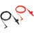 Klein Tools 69367 Heavy-Duty Alligator Clip Test Leads, 10-Foot