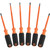 Klein Tools 85076INS Screwdriver Set, 1000V Insulated, 6-Piece