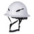 Klein Tools 60400T2 Class E Type-2 Hard Hat, Non-Vented Full Brim Style with Chin Strap, White