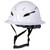 Klein Tools 60401T2 Class C Type-2 Hard Hat, Vented Full Brim Style with Chin Strap, White