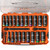 Klein Tools 65121IMPCT KNECT Deep-Well 3/8-Inch Drive Socket Set, SAE and Metric, 23-Piece
