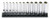 Ko-ken RS2300MZ/12 1/4 Sq. Dr. Socket set  4-14mm 6 point  Z-series 12 pieces