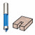 Alfa Tools RB75050 1/2 x 3 1/8 Panel Router Bit