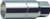 Ko-ken 3300S-20.8 3/8 Sq. Dr. Spark Plug Socket  20.8mm 6 point Length 70mm Rubber
