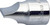 Ko-ken 4101-3 1/2 Sq. Dr. Bit Socket Slotted 3.7 x 30mm  Length 40mm