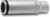 Ko-ken 2355A-3/8 1/4" Sq. Drive 12-Point SAE Deep Nut Grip Socket in 3/8