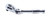 Ko-ken 2774PS-3/8 3/8 Sq. Dr. Ratchet Handle  24 teeth Flexible Head Length 120mm  Polished Handle
