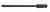 Ko-ken 183X.150-M6 7/16 Hex Dr. Bit XZN M6 Triple Square Length 150mm