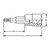 Ko-ken 3011M.100-10 3/8 Sq. Dr. Bit Socket  10mm Ballpoint Hex