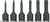 Ko-ken RS3129/6-L60 3/8 Sq. Dr. Bolt Twister set  2mm-10mm  150mm  6 pieces