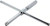 Ko-ken 4711X T Handle  1/2 Square Length 280 x 350mm Sliding Bar Free Turn Grip
