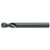 Alfa Tools SH50206S 9/64 HSS Single End Sheet Drill Black