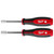 Milwaukee 48-22-2542 2pc SAE HollowCore Magnetic Nut Driver Set