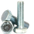 M16-2.00 x 120mm Hex Cap Screws, Metric Class 10.9, Zinc Cr+3 Bake, Partial Thread, Coarse (UNC), Alloy Steel, DIN 931 / ISO 4014, Qty 25