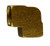 Midland Metal 28001 90 deg Elbow, 1/8 in FNPT x 1/8 in FNPT, Brass