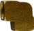 Midland Metal 28004 90 deg Elbow, 1/2 in FNPT x 1/2 in FNPT, Brass
