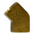 Midland Metal 28018 45 deg Elbow, 1/8 in FNPTF x 1/8 in FNPTF, Brass