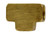 Midland Metal 28024 Union Tee, 1/8 in FNPT x 1/8 in FNPT x 1/8 in FNPT, Brass