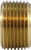 Midland Metal 28117 Face Bushing, 1/2 in NPTF x 3/8 in NPTF, 0.56 in, Brass