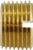 Midland Metal 28174 Slotted Head Plug, 1/8 in NPTF, 0.31 in, Brass