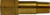 Midland Metal 28340 Long Extension Adapter, 1/4 in FNPTF x 1/4 in MNPTF, 2-1/16 in, Brass