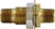 Midland Metal 28313 Adapter, 1/4 in FIP x 1/2 in MIP, Brass