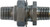 Midland Metal 28312 Long Bulkhead Connector, 1/2 in MIP x 1/4 in FIP, Steel