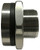 Midland Metal 63214 Bulkhead Fitting, 3/4 in NPT x 3/4 in NPT, Stainless Steel
