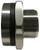 Midland Metal 63218 Bulkhead Fitting, 2 in NPT x 2 in NPT, Stainless Steel