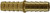 Midland Metal 32087 Reducing Splicer, 1/2 in Hose x 3/8 in Male BSPT, Brass