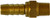 Midland Metal 32781 High Volume Swivel Adapter with Nitrile Buna O-Ring, 3/8 in Hose Barbed x 1/4 in MIP, Brass