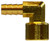 Midland Metal 32403 90 deg Elbow, 3/8 in Hose x 1/8 in Male BSPT, Brass